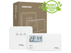 Termostat wireless programabil, Auraton PAVO SET, alb