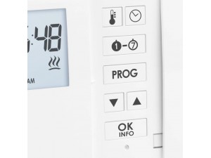 Termostat wireless programabil, Auraton PAVO SET, alb