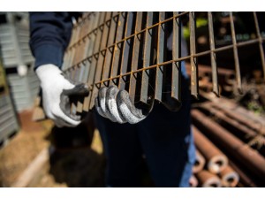 Manusi Touchscreen, anti-taiere, culoare gri