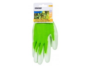 Manusi de gradina Bamboo - culoare verde