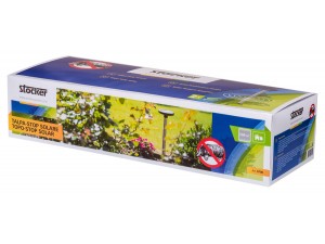 Lampa solara cu unde contra cartitei