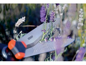 Foarfeca pentru tuns gard viu, cu lama ondulata, 55 cm