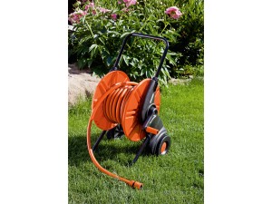 Carucior-tambur pentru furtun gradina