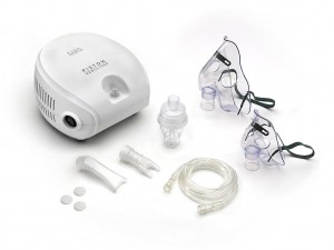 Aparat de aerosoli Laica NE2014, cu flux reglabil de nebulizare