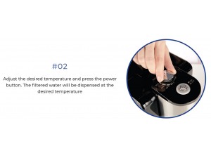 Incalzitor instant de apa filtrata Laica Volcano