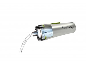 Sticlă filtranta Sport myLaica, Inox, 0,55 litri, portabila