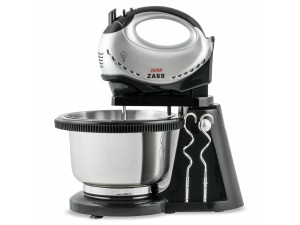 Mixer de mana cu bol din inox rotativ ZHM 05BS