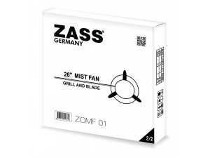 Ventilator de exterior multi-functional cu pulverizare Zass ZOMF 01